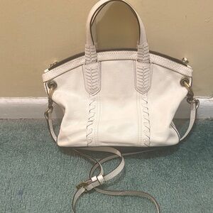 orYANY  White Leather Handbag